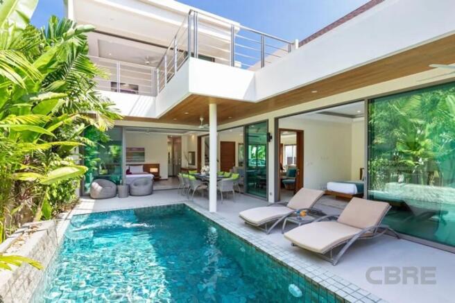 The villa