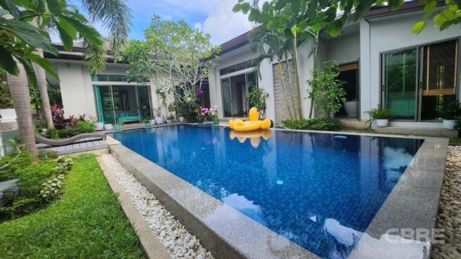 The villa