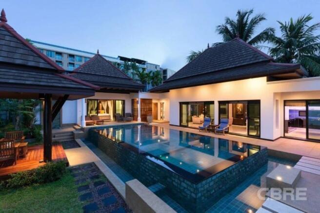 The villa