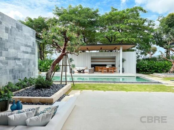 The villa