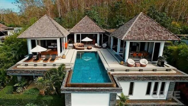 The villa