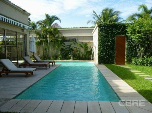 The villa