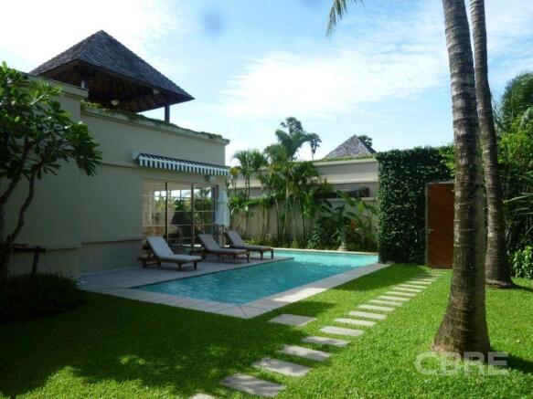 The villa