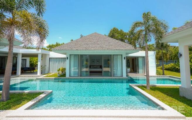 The villa