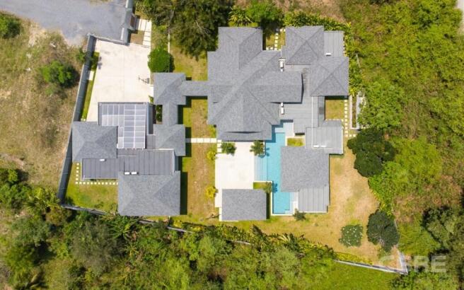 The villa