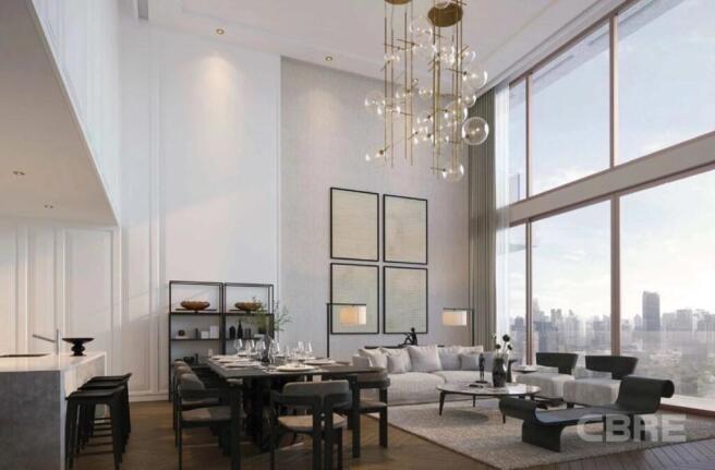 Dusit Residences - Living Room