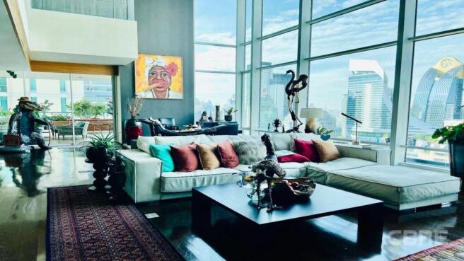 The Park Chidlom - Living Room