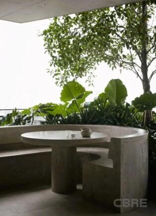 Private garden