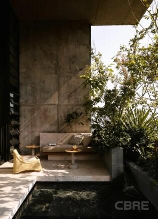 Private garden