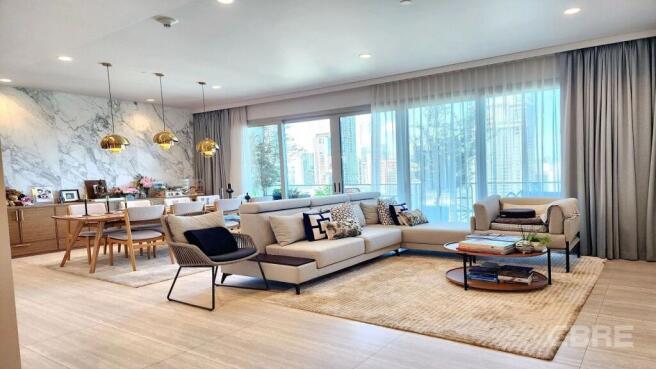 185 Rajadamri - Living Room