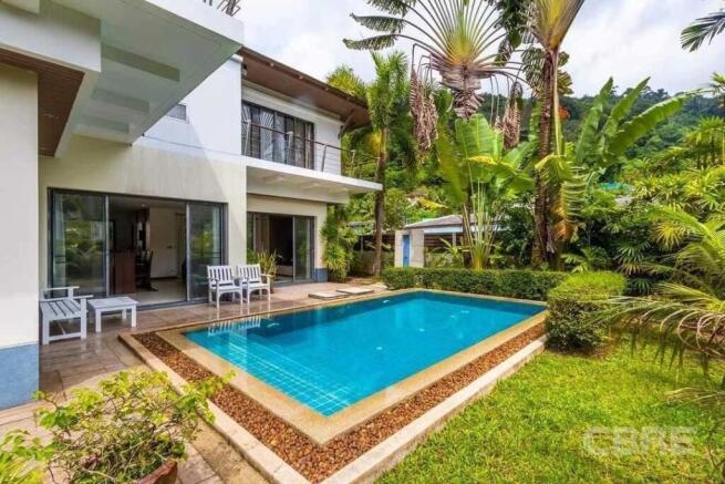 The villa