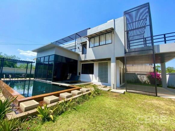 The villa
