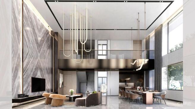 Project Highlight : Double volume Living space