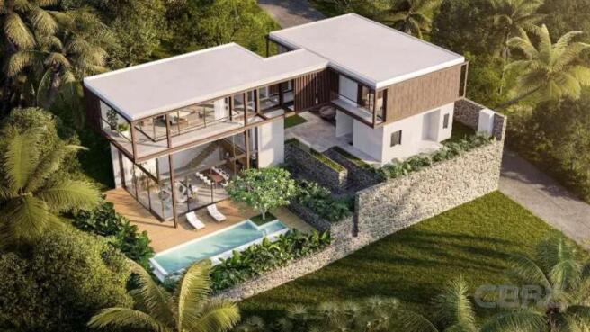 The villa