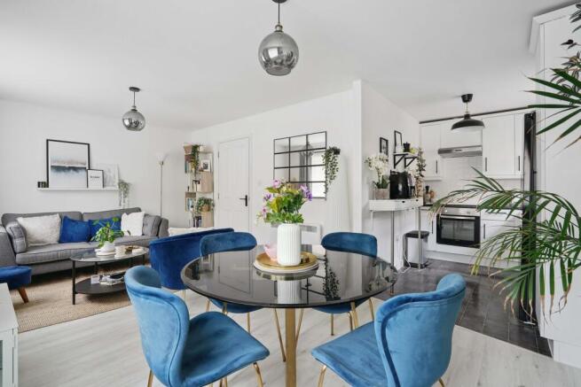 Kitchen/Dining/Living Room