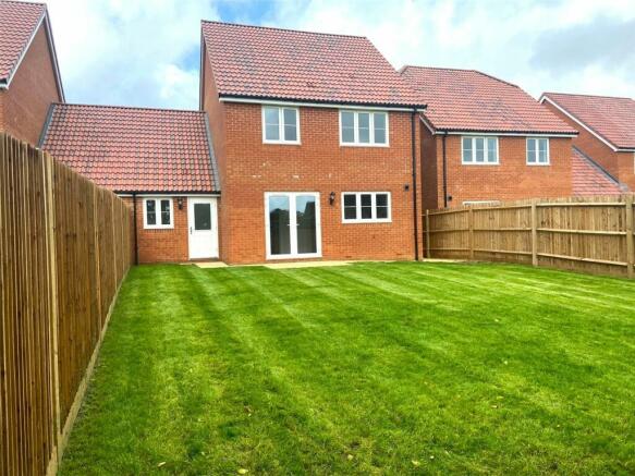 Plot 3 Rear Gardens