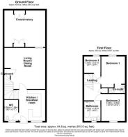 HIlltop Walk, Langley Park Floor Plan