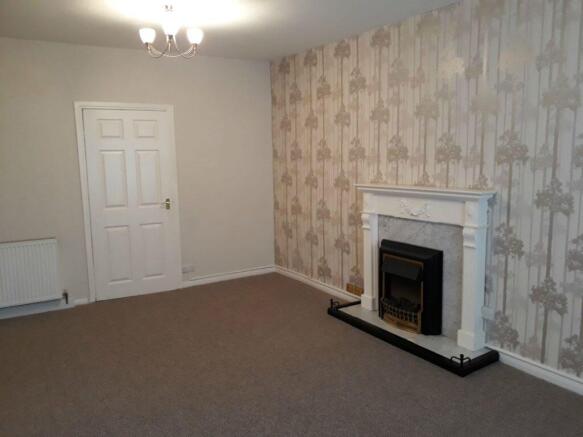 image of room with firebox