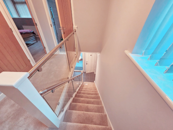 Glass Stair case