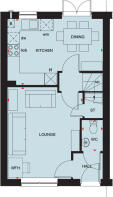 Ground floor plan of the archford at romans quarter