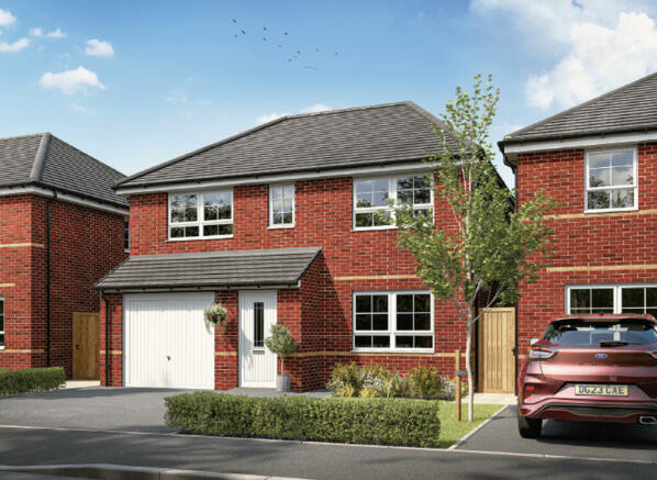 Silkin Meadows Sommerleyton brick CGI