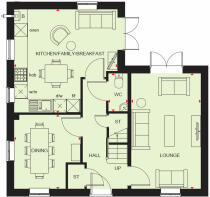 Silkin Meadows Allerthorpe ground floor plan