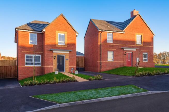 Exterior view of our 4 bed Kennisham and Allerthorpe homes