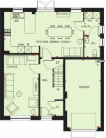 Silkin Meadows Radstock ground floor plan