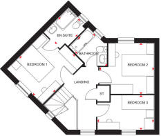 Fairway first floor floorplan