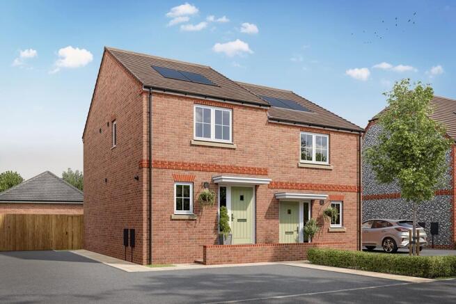 Artist's impression of a typical Beaford home