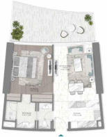 1 bedroom 