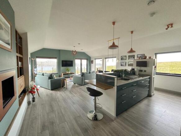Open Plan Lounge/Kitchem/Dining Room