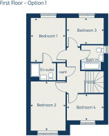 First floor - option 1