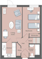 Typical 1 Bed Apt