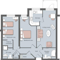 Typical 2 Bed Apt