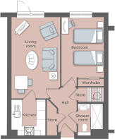 Typical 1 Bed Apt