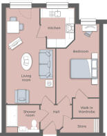 Typical 1 Bed Apt