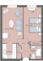 Typical 1 Bed Apt