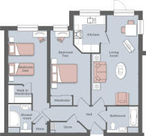 Typical 2 Bed Apt