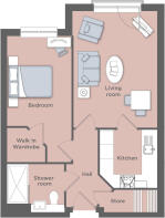 Typical 1 Bed Apt