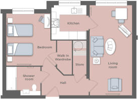 Typical 1 Bed Apt