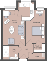 Typical 1 Bed Apt