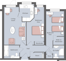 Typical 2 Bed Apt