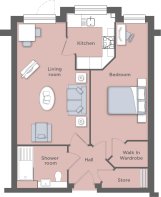 Typical 1 Bed Apt