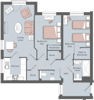 Typical 2 Bed Apt