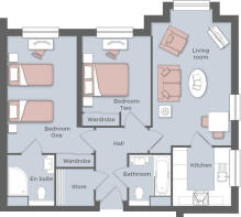 Typical 2 Bed Apt