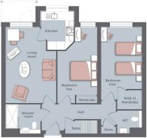 Typical 2 Bed Apt