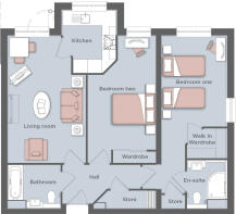 Typical 2 Bed Apt