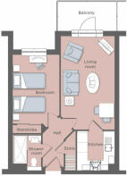 Typical 1 Bed Apt