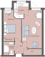 Typical 1 Bed Apt